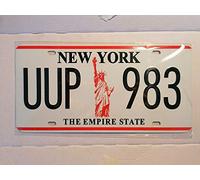 Fabbri Targa americana, motivo Stati Uniti d’America, New York, con scritta “The Empire State”