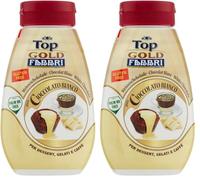 Fabbri Topping Gold Cioccolato Bianco 190g (Confezione da 2)