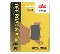 Fabbrica Anni 250 1999-2003 SBS Sinterizzato Pastiglie Freni Posteriori 675SI