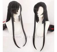 Fabbrica di parrucche per capelli cosplay Wei Wuxian, maestro della coltivazione demoniaca, lunga 110 cm