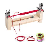 Fabbricante di braccialetti regolabile, Paracord Jig Bracelet Maker U Forma di legno Bracciale Jig Kit fai da te braccialetto maglia Jig