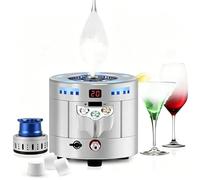 Fabbricatore di Ghiaccio Secco da Tavolo e Raffreddatore Istantaneo per Boccale di Birra, con Display Digitale LED Avvio/Arresto con Un Solo Tasto, Interfaccia Filettata G5/8 per Bar, Ristoranti in St