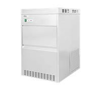 HENDI Macchina per Ghiaccio a Scaglie, Arktic, Produzione: 85kg/24h, Capacità contenitore: 20kg, Fabbricatore di Ghiaccio a Scaglie, 230V/430W, 548x612x(H)867mm, Acciaio Inox