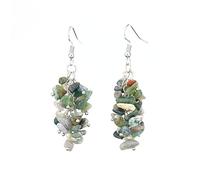 Fabbricazione di kit per anelli per pulizia delle donne, orecchie lunghe in Reiki, gancio pendenti, regalo per San Valentino con sacchetto per piercing strumento ad ultrasuoni set gioielli, Taglia