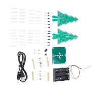 Fabbricazione facile variopinta programmabile dell'albero di Natale con i modi di luce multipli Progetto educativo del circuito elettronico