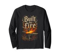 Fabbro Arte del Fabbro Built By Fire Maglia a Manica