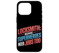 Fabbro perché anche i supereroi hanno bisogno di lavoro Custodia per iPhone 16 Pro