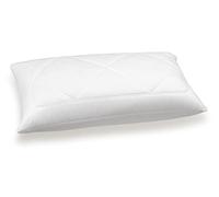 Fabe | Cuscino Alta Densità Comfort, Compatto e Molto Imbottito, Federa Trapuntata in Cotone Percalle, Effetto Antimicrobico e Batteriostatico, Imbottitura Ipoallergenica, 45x75x16h, 1200g
