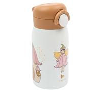 Fabelab Borraccia per Bambini 320 ml | Borracce per Bambini a Tema Fata | Acciaio Inossidabile Senza BPA | A Prova di Perdite per la Scuola | Bottiglia per Acqua