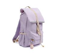 Fabelab Zaino per bambini e bambine | Zaino per bambini a partire dai 6 anni in 100% poliestere riciclato | Zaino per la scuola per ragazze | Zaino per bambini con capacità di 14 l, lilla, 12 x 28 x