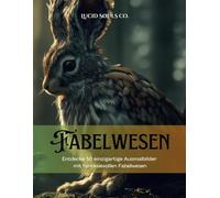 Fabelwesen - Malbuch für Erwachsene: Entdecke 50 einzigartige Ausmalbilder über Wolpertinger, Einhörner & andere Wesen