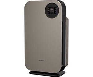 FABER - AirHub Portable, Purificatore Aria con Filtro HEPA e Tecnologia 4x4 contro 99,99% di Virus e Batteri + 2 Sensori Qualità Aria - Purificatore d'Aria con Funzione Ciclo Notturno, 32 cm, Titanium