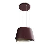 Faber BELLE BURGUNDY/GOLD - 345.0615.652 Cappa Isola | Classe A | Larghezza 70 cm, portata 610 m³/h, comandi touch, finitura rosso bordeaux e oro, rumorosità 68 dB(A)