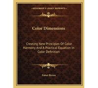Faber Birren Color Dimensions (Tascabile)