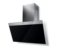 Faber 330.0612.374 DAISY + BK A80 Cappa a Parete Aspirante colore Nero dimensione 80 Cm