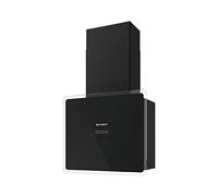 Faber - Cappa a parete GLAM-FIT finitura vetro nero da 55 cm