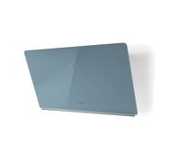 Faber 330.0615.675 GLAM LIGHT ZERO DRIP DB 80 Cappa a Parete colore Blu polvere opaco dimensione 80 Cm