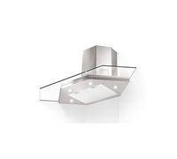 Faber - Cappa ad angolo PREMIO ANGOLO/SP finitura acciaio inox e vetro da 90x90 cm