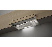 Faber - Cappa ad incasso 152 SRM LG A90 finitura grigio chiaro da 90cm