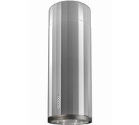 Faber - Cappa ad isola CORINTHIA ISOLA finitura inox e peltro da 37cm