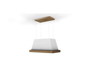 Faber - Cappa ad isola THEA ISOLA finitura bianco opaco da 80 cm