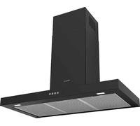 Faber 325.0618.783 STILO COMFORT BK MATT A90 Cappa a Parete Aspirante colore Nero opaco dimensione 90 Cm