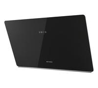 FABER Cappa a Parete, Modello GLAM LIGHT ZERO DRIP BK A80, 80 cm, Classe Energetica B, Vetro Nero Opaco - 330.0615.676