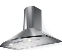 Faber Tender X A90 - Cappa Aspirante a Parete, 90 cm, 400 m3/h, D, 110.0157.049