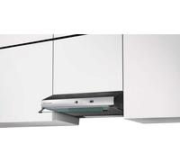 Faber Cappa Cucina Aspirante Sottopensile da Incasso Larghezza 90 cm con Frontalino in Vetro colore Inox (Corpo Nero) - 300.0557.493 TCH04 SS19A 741 TCH04