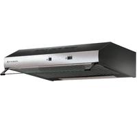Faber Cappa Cucina Aspirante Sottopensile Incasso Larghezza 60 cm Profondità 49 cm colore Nero / Inox - 300.0557.489 TCH04 741
