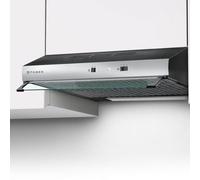 Faber Cappa Cucina Aspirante Sottopensile Incasso Larghezza 80 cm Profondità 49 cm colore Nero / Acciaio - TCH04-741