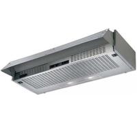 Faber Cappa Cucina Aspirante Sottopensile Incasso Larghezza 90 cm Profondit 30 cm Grigio chiaro/ acciaio inox (senza frontalino) 152 SRM LG A/90 315.054...