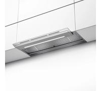 Faber Cappa da incasso IN-NOVA ZERO DRIP EXTREME A60 305.0730.780 finitura inox e vetro bianco da 60 cm