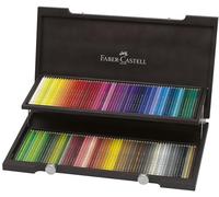 Faber-Castell 110013 - Matite colorate Polychromos, in astuccio di legno da 120 pezzi