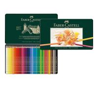 Faber-Castell 110036 Matite Colorate Polychromos, Set di 36 Matite Colorate Professionali in Astuccio Metallico, Set Matite da Disegno con Mina da 3,8 mm, Pigmenti Senza Acidi per Varietà di Superfici