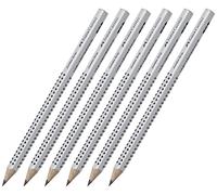 Faber-Castell 111900 - Matita Jumbo Grip, durezza 2 = B (6 pezzi)