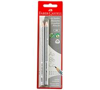 FABER-CASTELL 111992 - Matita Jumbo Grip HB, set di 2 pezzi