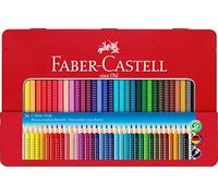 Faber-Castell 112435 - Matite colorate Colour Grip 2001, 36 astuccio in metallo