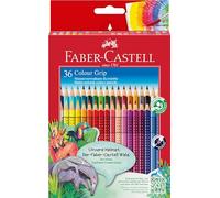 Matite colorate Faber-Castell Colour Grip astuccio di cartone - colori assortiti