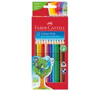 FABER-CASTELL - 112469 - Matite colorate Color Grip - acquerellabili - Faber-Castell - scatola 12 pezzi - 93085 - Conf. da 1 Pz. - 112469