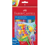 Faber-Castell 114437 - Set di matite colorate Classic Colour, matite acquerellab