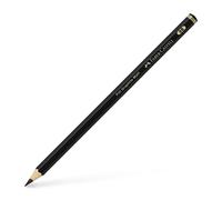 Faber-Castell 115208, scatola 12 matite pitt grafite opaca, 8B, nero