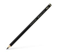 Faber-Castell 115210, scatola 12 matite pitt grafite opaca, 10B, nero