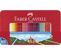 Faber-Castell 115894 - Buntstift hexagonal, 60er Metalletui