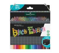Set di Matite Faber-Castell Black Edition 100 Pezzi Multicolore