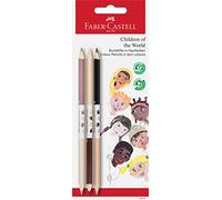 Faber-Castell 116510-Matite Colorate, Confezione da 3
