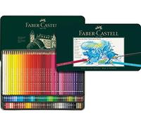 Faber-Castell 117511 Albrecht Dürer Matite Acquerellabili, Barattolo con 120 Matite, Mina da 3,8 mm, Set Matite Colorate Professionali con Pigmenti Idrosolubili che si Trasformano con Poche Pennellate