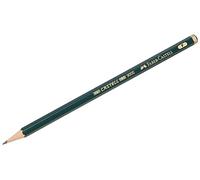 Matita in grafite Castell 9000 - gradazione F - esagonale - Faber Castell