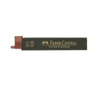 Mine per portamine Faber Castell Superpolymer - 602910 Mine HB per matite con punta 0,5 mm in confezione da 12 Pz.