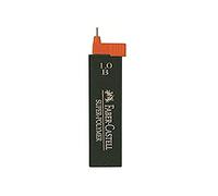FABER-CASTELL 120901 - Mine sottili super polimeriche, 1,0 mm, durezza B, 12 pezzi